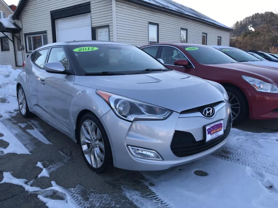 2012 Hyundai Veloster 3dr Cpe Man w/Gray Int, available for sale in Barre, Vermont | Routhier Auto Center. Barre, Vermont