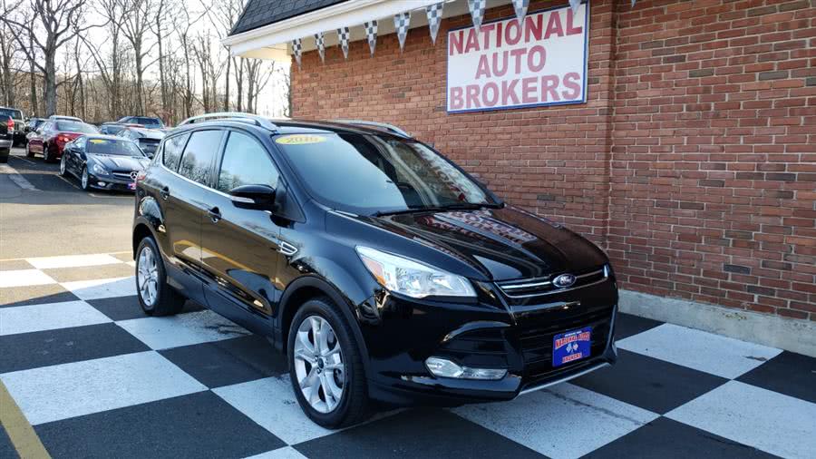 2016 Ford Escape 4WD 4dr Titanium, available for sale in Waterbury, Connecticut | National Auto Brokers, Inc.. Waterbury, Connecticut 2016 Ford Escape 4WD 4dr Titanium, available for sale in Waterbury, Connecticut | National Auto Brokers, Inc.. Waterbury, Connecticut