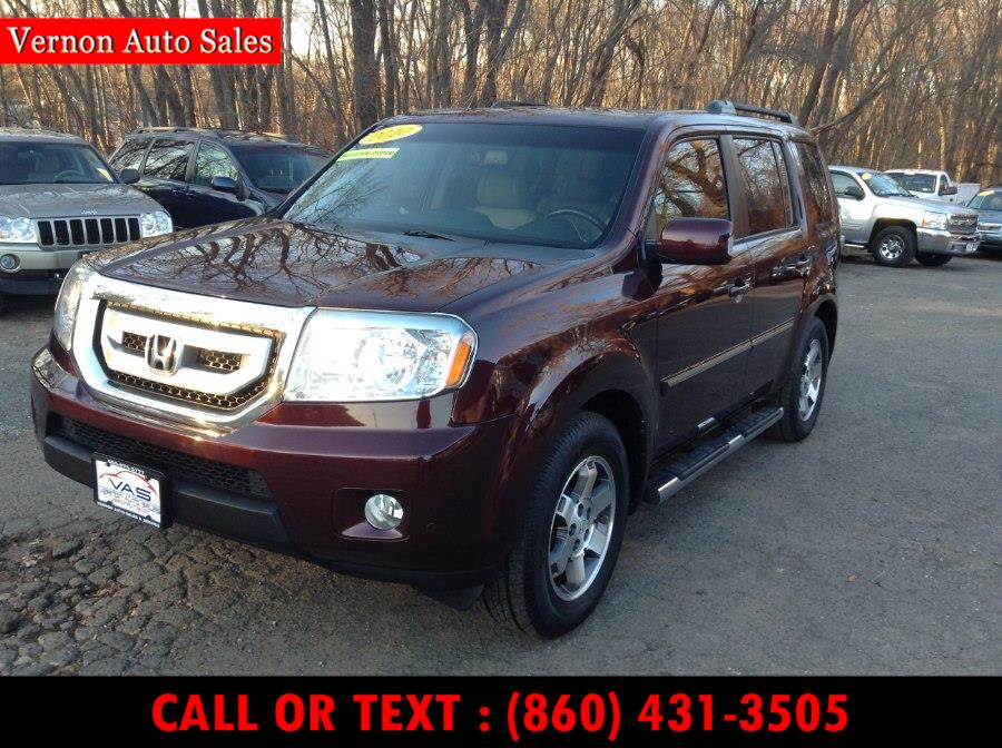 2010 Honda Pilot 4WD 4dr Touring w/RES & Navi, available for sale in Manchester, Connecticut | Vernon Auto Sale & Service. Manchester, Connecticut