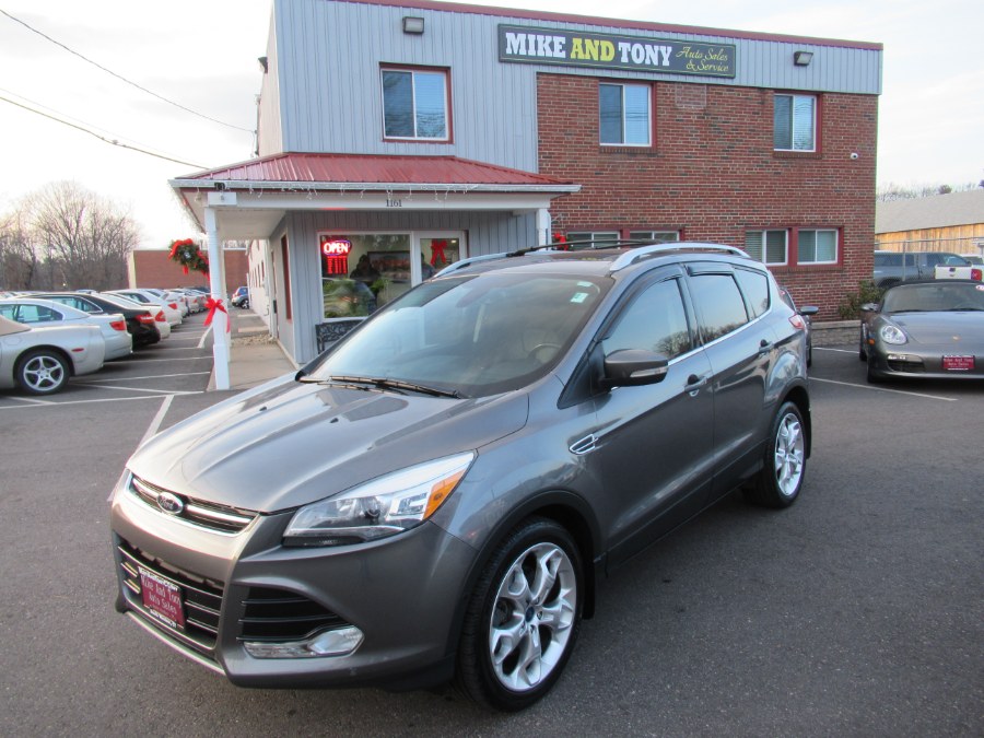 2013 Ford Escape 4WD 4dr Titanium, available for sale in South Windsor, Connecticut | Mike And Tony Auto Sales, Inc. South Windsor, Connecticut