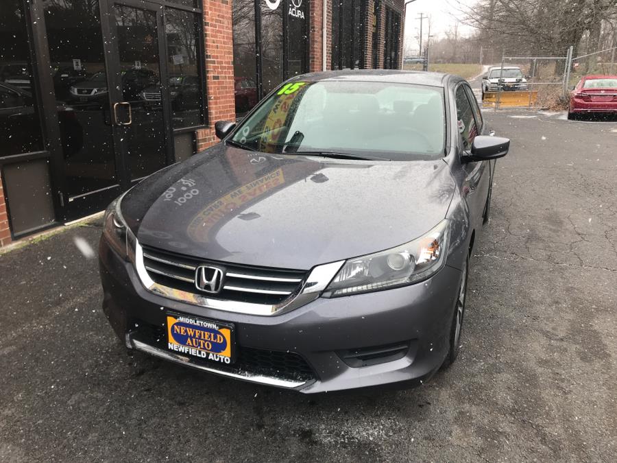 2015 Honda Accord Sedan 4dr I4 CVT LX, available for sale in Middletown, Connecticut | Newfield Auto Sales. Middletown, Connecticut