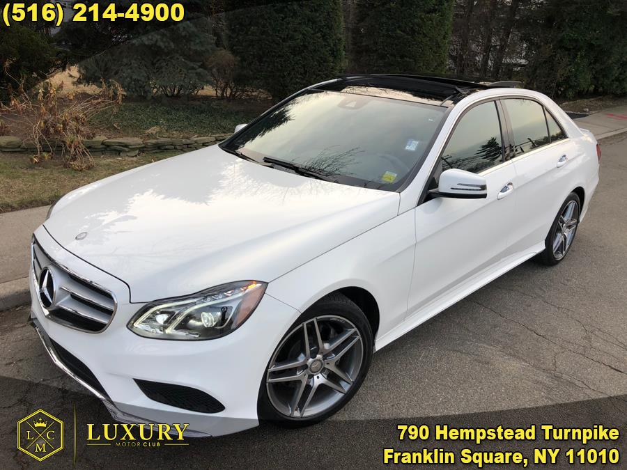 2015 Mercedes-Benz E-Class 4dr Sdn E 400 4MATIC, available for sale in Franklin Square, New York | Luxury Motor Club. Franklin Square, New York