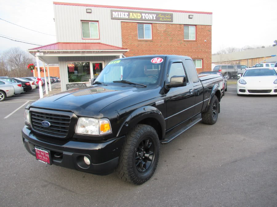 2008 Ford Ranger 4WD 4dr SuperCab 126" Sport, available for sale in South Windsor, Connecticut | Mike And Tony Auto Sales, Inc. South Windsor, Connecticut 2008 Ford Ranger 4WD 4dr SuperCab 126" Sport, available for sale in South Windsor, Connecticut | Mike And Tony Auto Sales, Inc. South Windsor, Connecticut