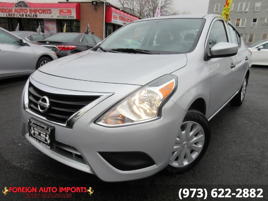 2018 Nissan Versa Sedan S Plus CVT, available for sale in Irvington, New Jersey | Foreign Auto Imports. Irvington, New Jersey