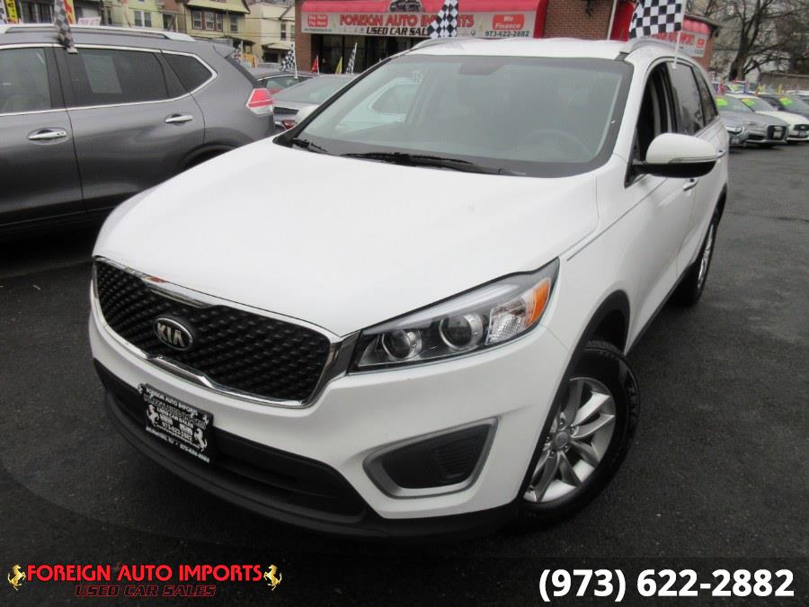 2016 Kia Sorento FWD 4dr 2.4L LX, available for sale in Irvington, New Jersey | Foreign Auto Imports. Irvington, New Jersey