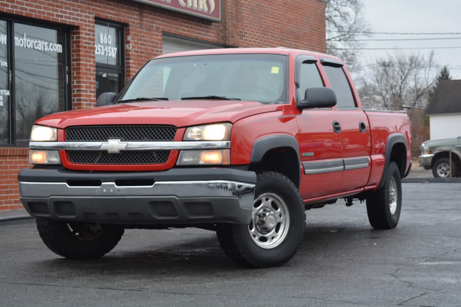 2003 Chevrolet Silverado 1500HD Crew Cab 156.0" WB LS, available for sale in ENFIELD, Connecticut | Longmeadow Motor Cars. ENFIELD, Connecticut
