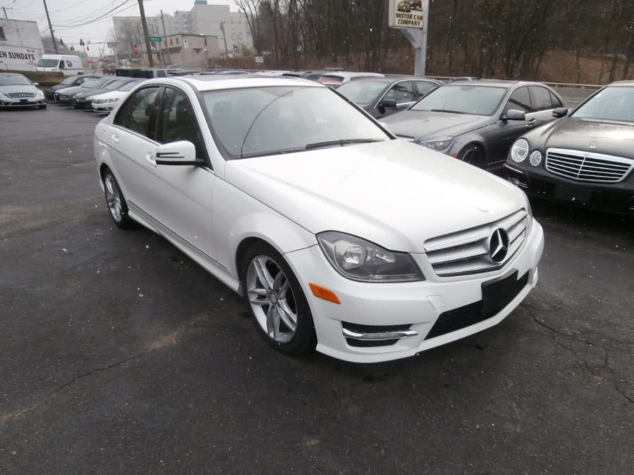 2012 Mercedes-Benz C-Class 4dr Sdn C300 Sport 4MATIC, available for sale in Waterbury, Connecticut | Jim Juliani Motors. Waterbury, Connecticut