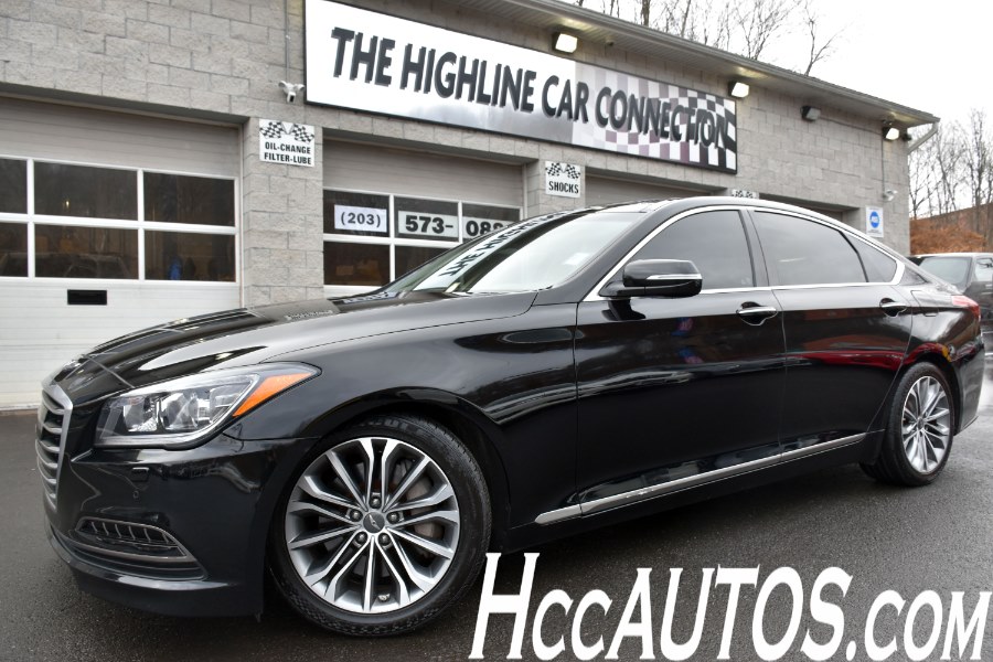 2015 Hyundai Genesis 4dr Sdn V6 3.8L AWD, available for sale in Waterbury, Connecticut | Highline Car Connection. Waterbury, Connecticut