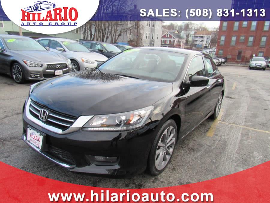 2014 Honda Accord Sdn 4dr I4 Man Sport, available for sale in Worcester, Massachusetts | Hilario's Auto Sales Inc.. Worcester, Massachusetts