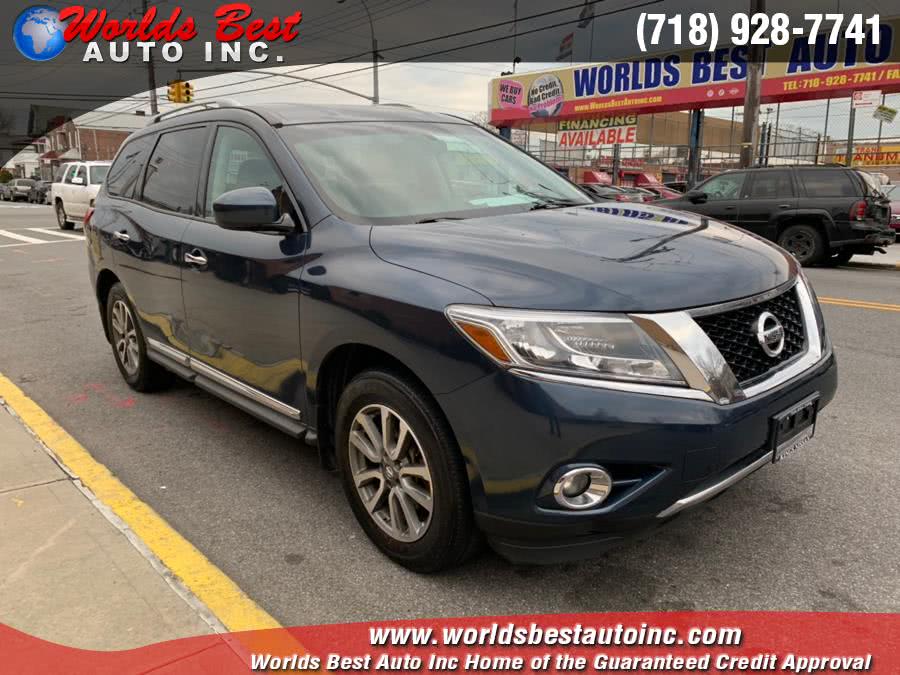 2013 Nissan Pathfinder 4WD 4dr SL, available for sale in Brooklyn, New York | Worlds Best Auto Inc. Brooklyn, New York