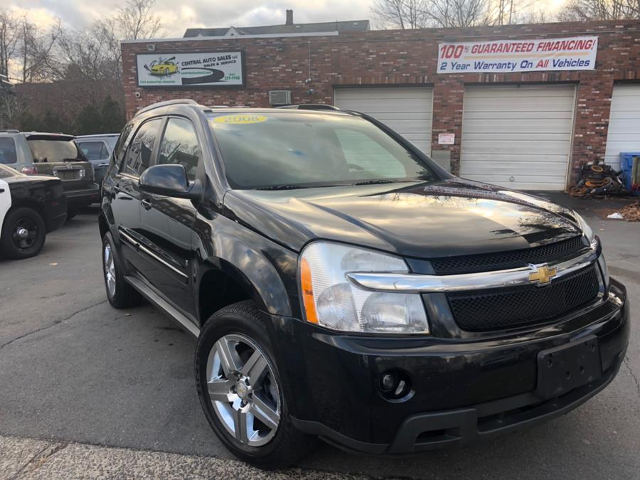 2008 Chevrolet Equinox AWD 4dr LT, available for sale in New Britain, Connecticut | Central Auto Sales & Service. New Britain, Connecticut