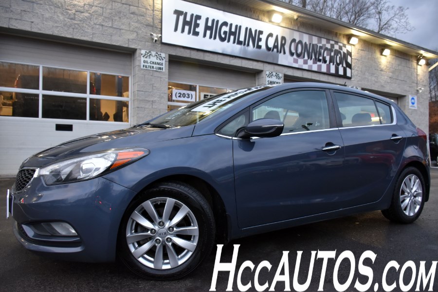 2014 Kia Forte 5-Door 5dr HB Auto EX, available for sale in Waterbury, Connecticut | Highline Car Connection. Waterbury, Connecticut