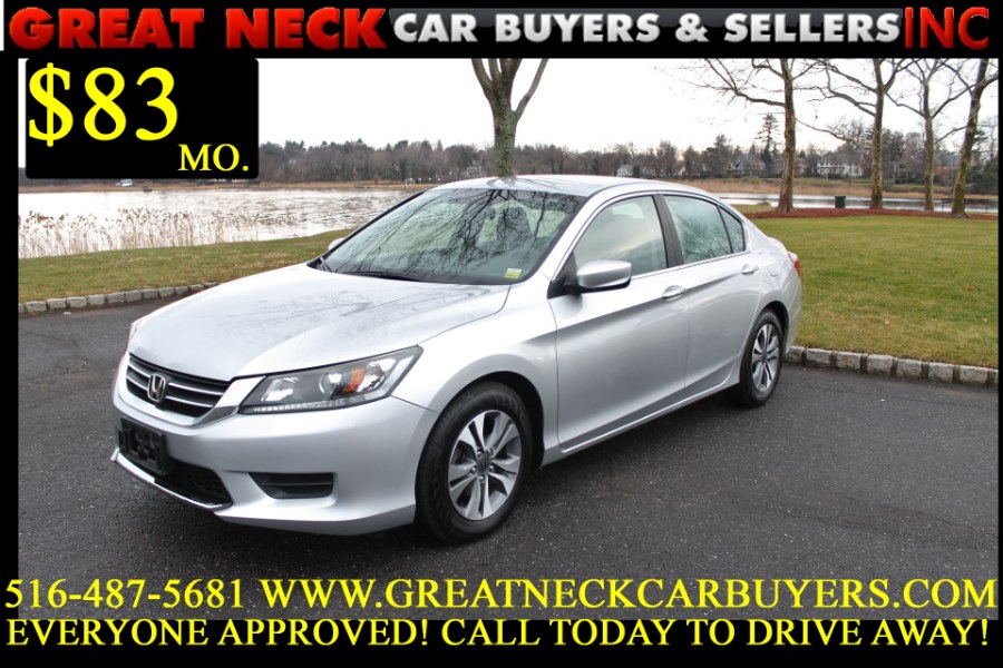 2013 Honda Accord Sdn 4dr I4 CVT LX, available for sale in Great Neck, New York | Great Neck Car Buyers & Sellers. Great Neck, New York