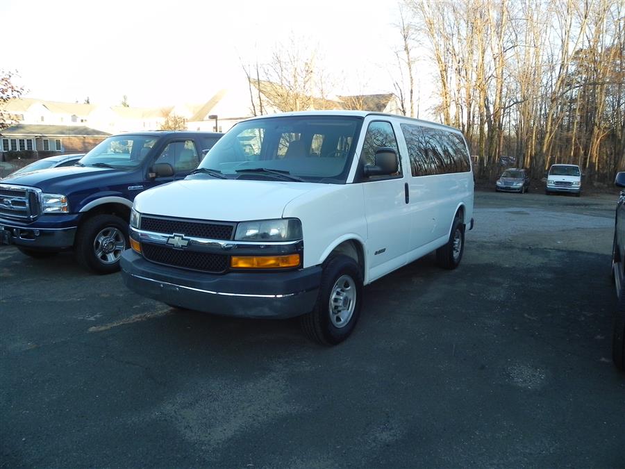 2005 Chevrolet Express Passenger 3500 135" WB RWD, available for sale in Ridgefield, Connecticut | Marty Motors Inc. Ridgefield, Connecticut