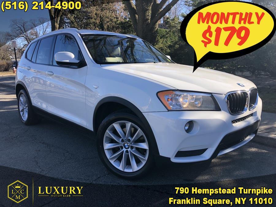 2013 BMW X3 AWD 4dr xDrive28i, available for sale in Franklin Square, New York | Luxury Motor Club. Franklin Square, New York