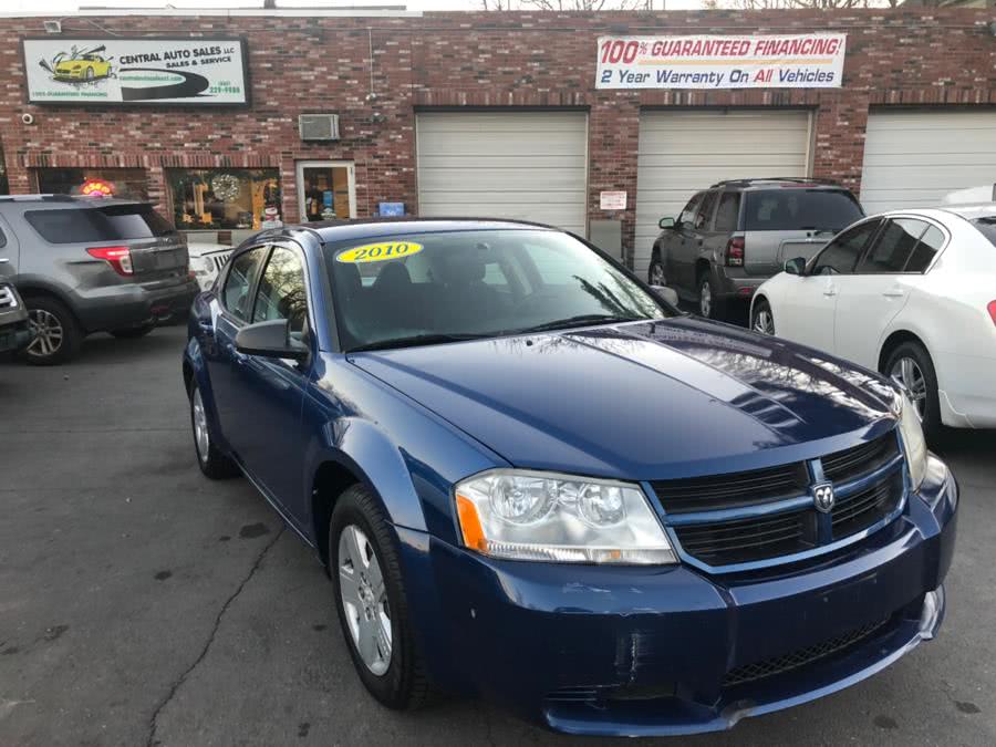 2010 Dodge Avenger 4dr Sdn SXT, available for sale in New Britain, Connecticut | Central Auto Sales & Service. New Britain, Connecticut