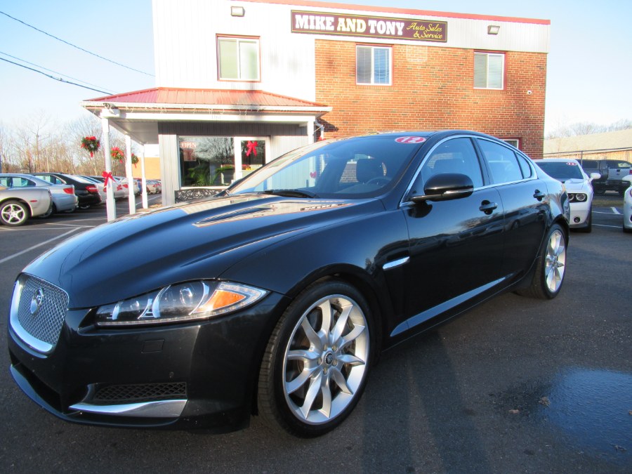 2012 Jaguar XF 4dr Sdn Supercharged, available for sale in South Windsor, Connecticut | Mike And Tony Auto Sales, Inc. South Windsor, Connecticut