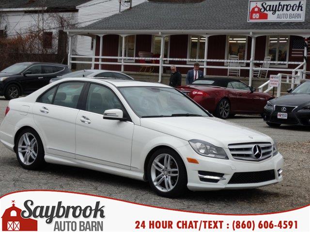 2012 Mercedes-Benz C-Class 4dr Sdn C300 Sport 4MATIC, available for sale in Old Saybrook, Connecticut | Saybrook Auto Barn. Old Saybrook, Connecticut