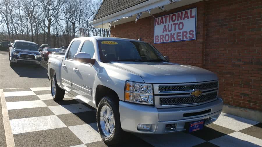 2013 Chevrolet Silverado 1500 4WD Crew Cab LT, available for sale in Waterbury, Connecticut | National Auto Brokers, Inc.. Waterbury, Connecticut