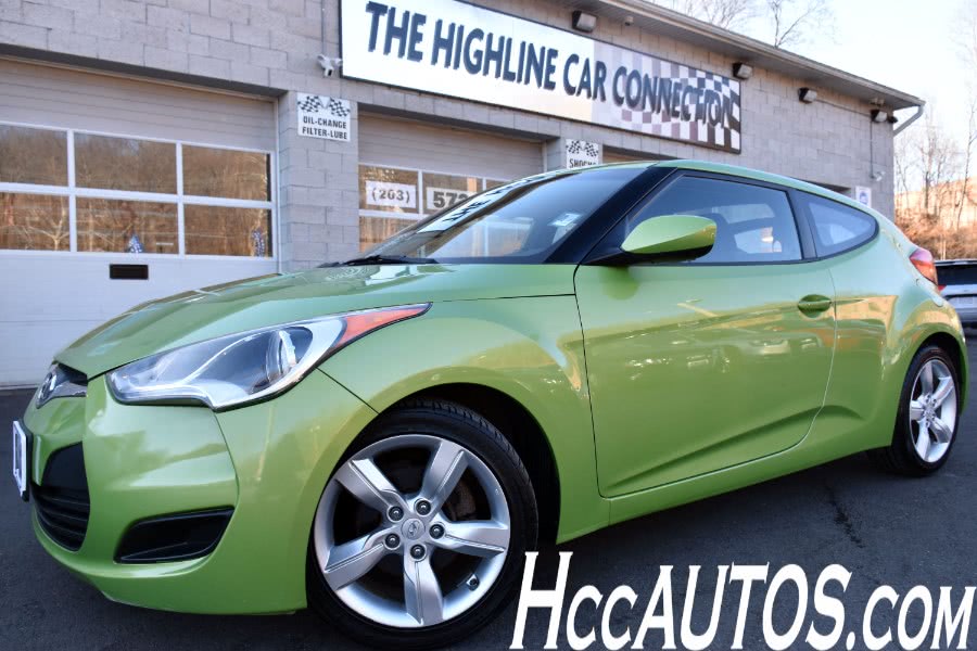2012 Hyundai Veloster 3dr Cpe Auto w/Black Int, available for sale in Waterbury, Connecticut | Highline Car Connection. Waterbury, Connecticut