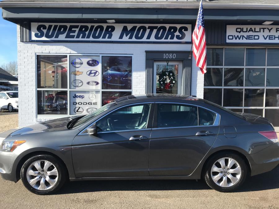 2009 Honda Accord Sdn 4dr I4 Auto EX-L PZEV, available for sale in Milford, Connecticut | Superior Motors LLC. Milford, Connecticut