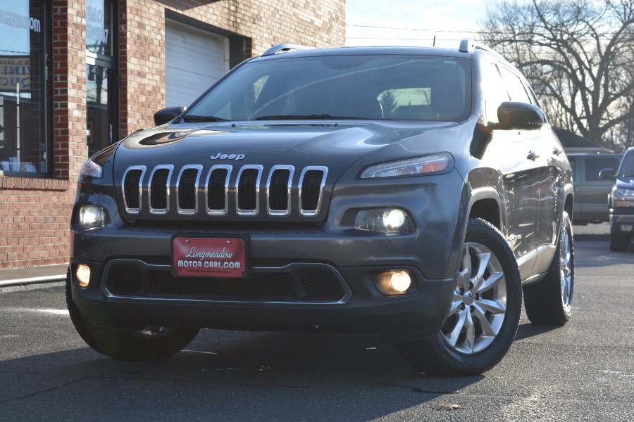 Used Jeep Cherokee 4WD 4dr Limited 2014 | Longmeadow Motor Cars. ENFIELD, Connecticut