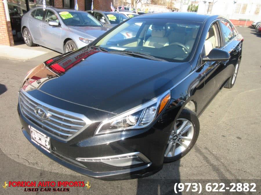 2015 Hyundai Sonata 4dr Sdn 2.4L SE, available for sale in Irvington, New Jersey | Foreign Auto Imports. Irvington, New Jersey
