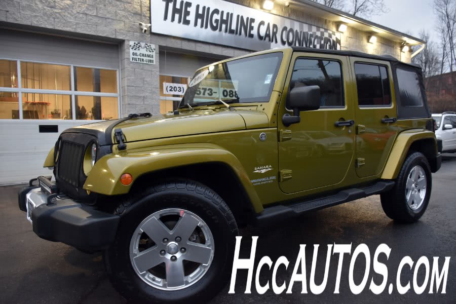 2008 Jeep Wrangler 4WD 4dr Unlimited Sahara, available for sale in Waterbury, Connecticut | Highline Car Connection. Waterbury, Connecticut