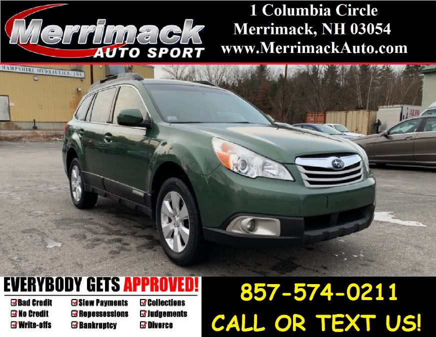 2012 Subaru Outback 4dr Wgn H4 Auto 2.5i, available for sale in Merrimack, New Hampshire | Merrimack Autosport. Merrimack, New Hampshire