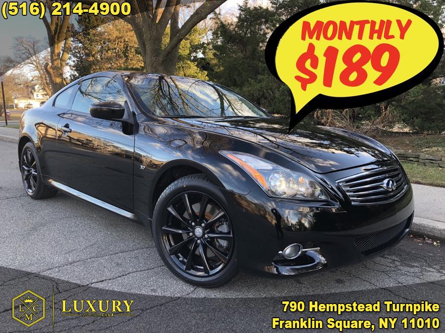 Used INFINITI Q60 Coupe 2dr Auto AWD 2014 | Luxury Motor Club. Franklin Square, New York