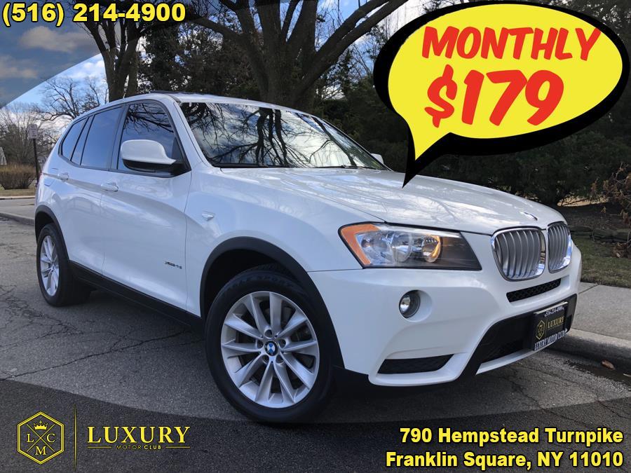 2013 BMW X3 AWD 4dr xDrive28i, available for sale in Franklin Square, New York | Luxury Motor Club. Franklin Square, New York