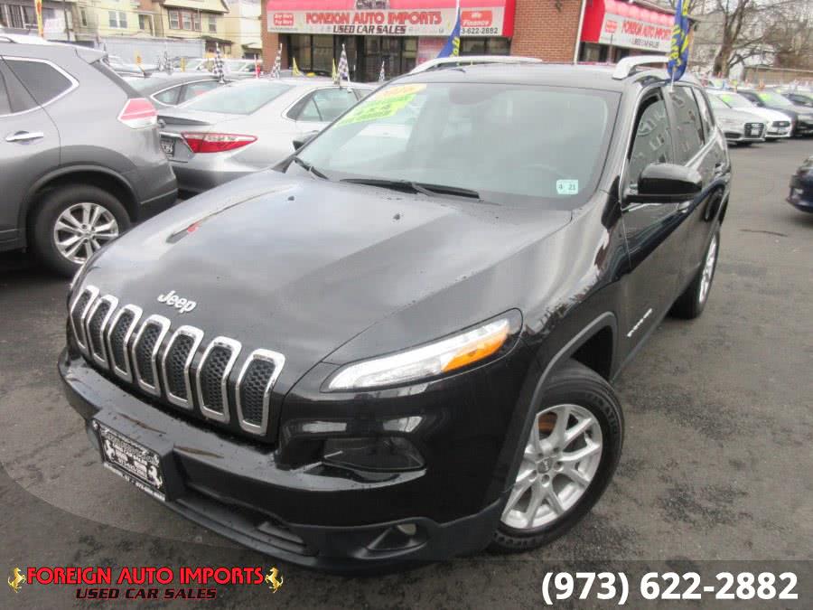 2016 Jeep Cherokee 4WD 4dr Latitude, available for sale in Irvington, New Jersey | Foreign Auto Imports. Irvington, New Jersey