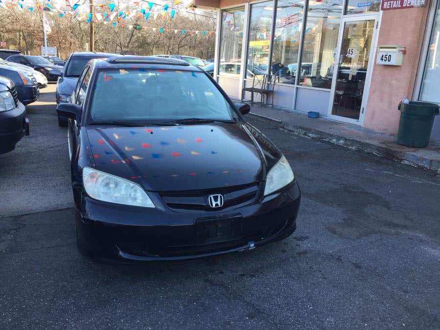 2004 Honda Civic 4dr Sdn EX Auto, available for sale in West Babylon, New York | Boss Auto Sales. West Babylon, New York