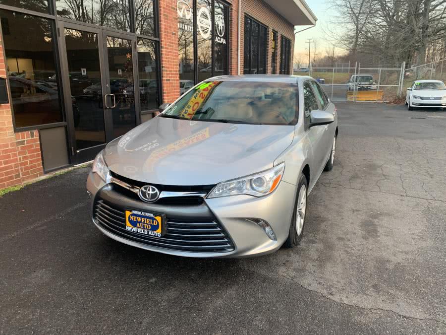 2016 Toyota Camry 4dr Sdn I4 Auto LE (Natl), available for sale in Middletown, Connecticut | Newfield Auto Sales. Middletown, Connecticut