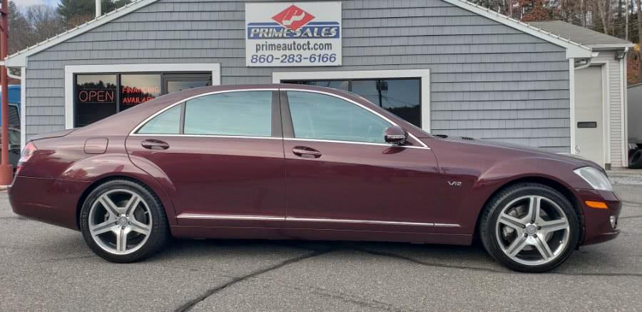 2007 Mercedes-Benz S600 4dr Sdn 5.5L V12 RWD, available for sale in Thomaston, CT