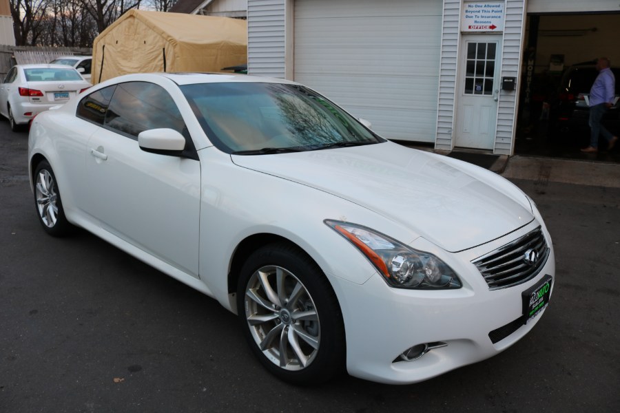 2012 Infiniti G37 Coupe 2dr x AWD, available for sale in Meriden, Connecticut | Jazzi Auto Sales LLC. Meriden, Connecticut