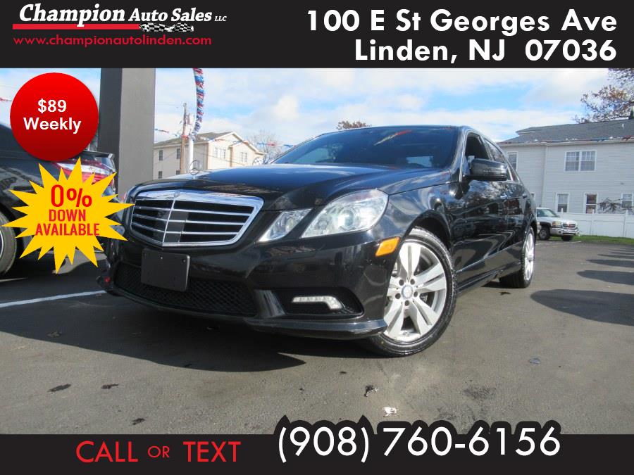 2011 Mercedes-Benz E-Class 4dr Sdn E350 Sport 4MATIC, available for sale in Linden, New Jersey | Champion Used Auto Sales. Linden, New Jersey