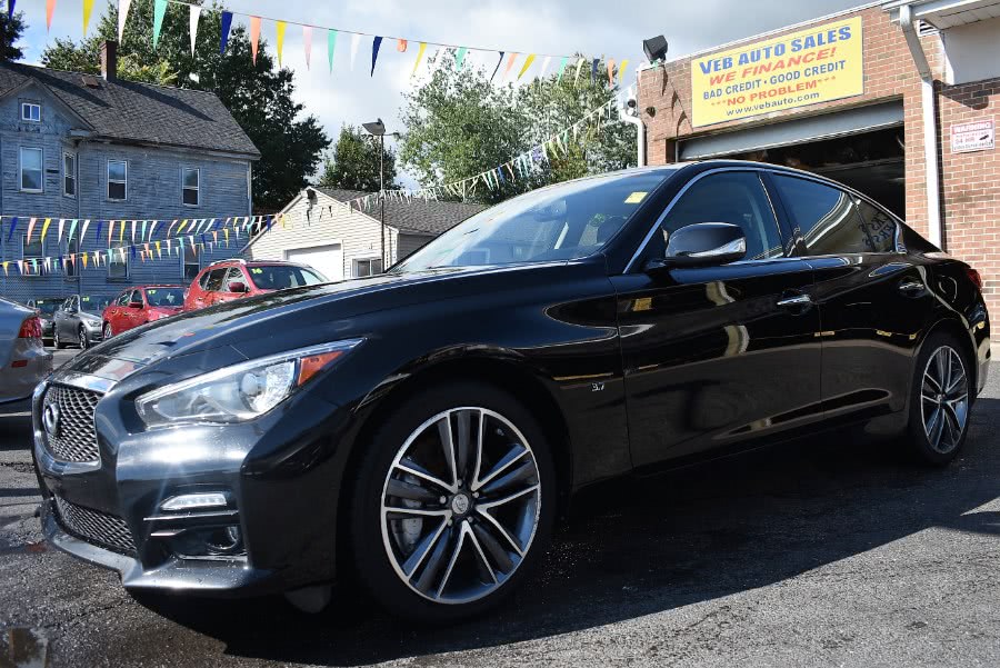 2014 Infiniti Q50 4dr Sdn AWD Sport, available for sale in Hartford, Connecticut | VEB Auto Sales. Hartford, Connecticut