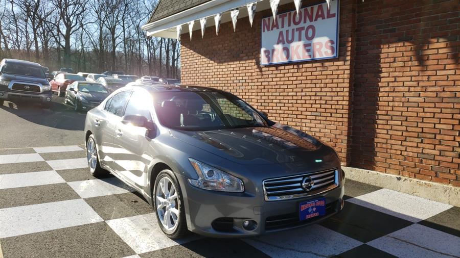 2014 Nissan Maxima 4dr Sdn 3.5 SV w/Premium Pkg, available for sale in Waterbury, Connecticut | National Auto Brokers, Inc.. Waterbury, Connecticut