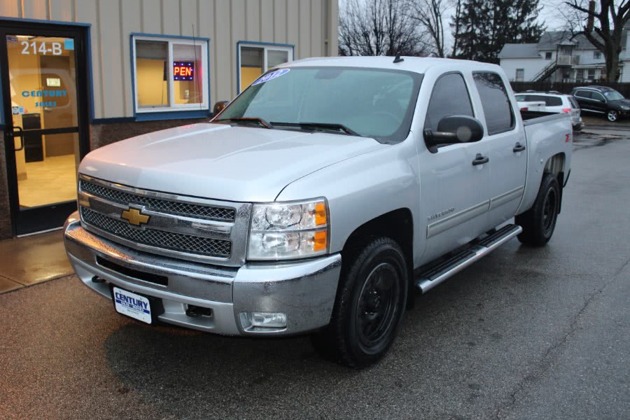 2012 Chevrolet Silverado 1500 4WD Crew Cab 143.5" LT, available for sale in East Windsor, Connecticut | Century Auto And Truck. East Windsor, Connecticut