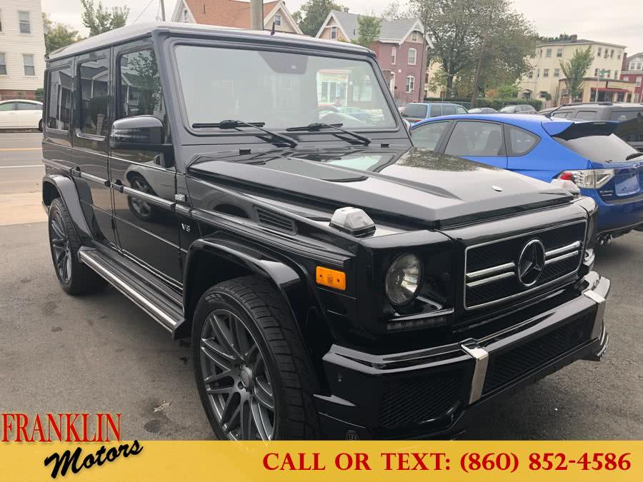2002 Mercedes-Benz G-Class 4dr 4WD 5.0L, available for sale in Hartford, Connecticut | Franklin Motors Auto Sales LLC. Hartford, Connecticut