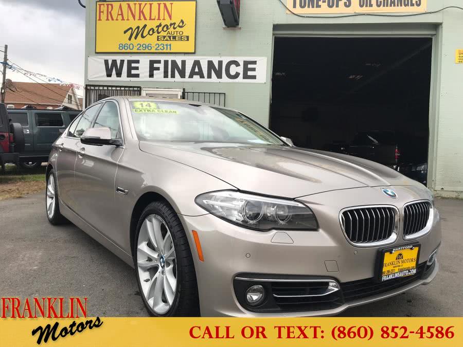 2014 BMW 5 Series 4dr Sdn 535d RWD, available for sale in Hartford, Connecticut | Franklin Motors Auto Sales LLC. Hartford, Connecticut