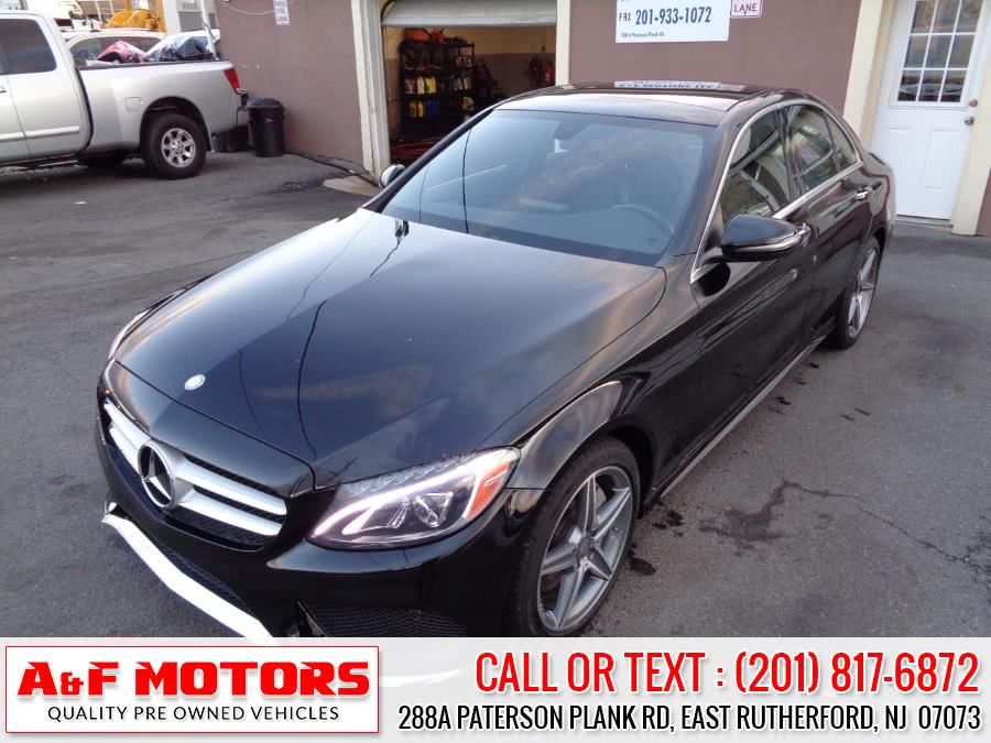 2016 Mercedes-Benz C-Class 4dr Sdn C300 Sport 4MATIC, available for sale in East Rutherford, New Jersey | A&F Motors LLC. East Rutherford, New Jersey