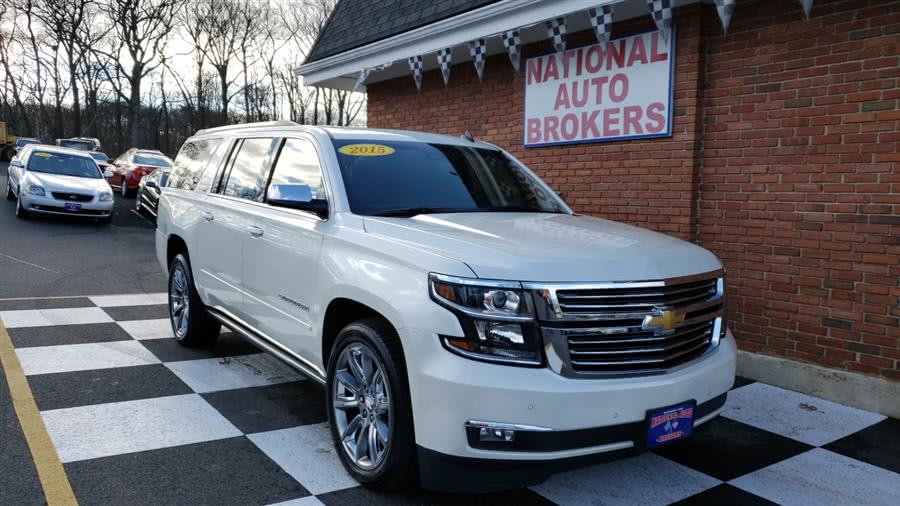 2015 Chevrolet Suburban 2WD 4dr LTZ, available for sale in Waterbury, Connecticut | National Auto Brokers, Inc.. Waterbury, Connecticut