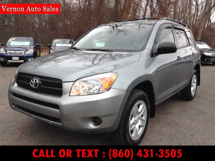 Used Toyota RAV4 4WD 4dr 4-cyl 4-Spd AT 2008 | Vernon Auto Sale & Service. Manchester, Connecticut