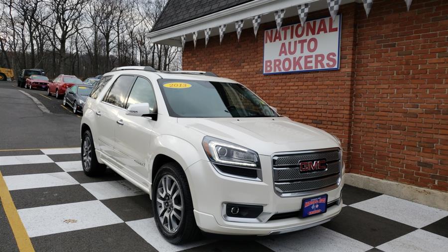 2013 GMC Acadia AWD 4dr Denali, available for sale in Waterbury, Connecticut | National Auto Brokers, Inc.. Waterbury, Connecticut