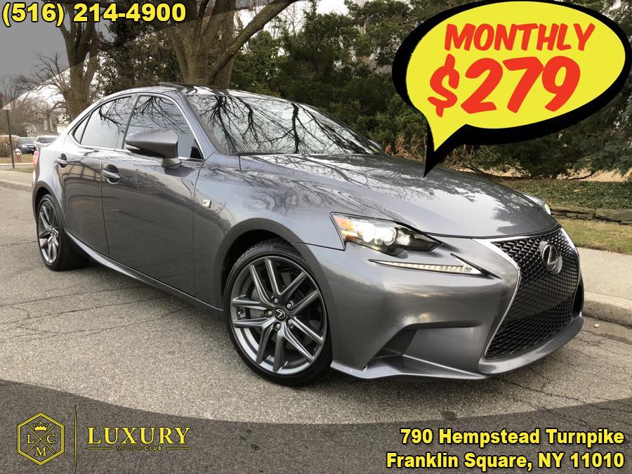 2015 Lexus IS 350 4dr Sdn AWD, available for sale in Franklin Square, New York | Luxury Motor Club. Franklin Square, New York