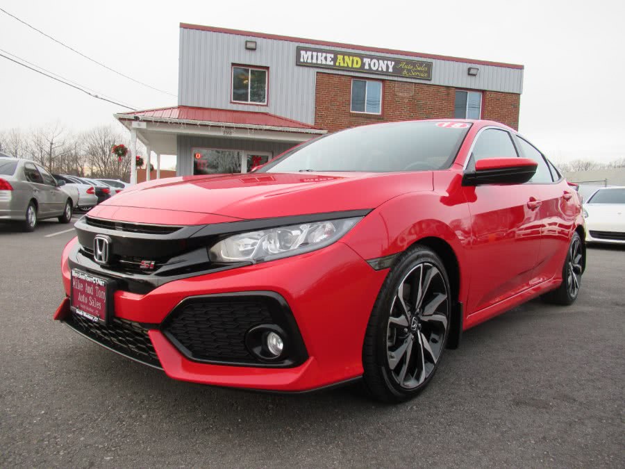 2018 Honda Civic Si Sedan Manual, available for sale in South Windsor, Connecticut | Mike And Tony Auto Sales, Inc. South Windsor, Connecticut