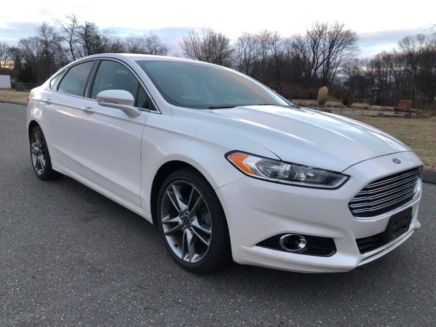 2014 Ford Fusion 4dr Sdn Titanium FWD, available for sale in Agawam, Massachusetts | Malkoon Motors. Agawam, Massachusetts