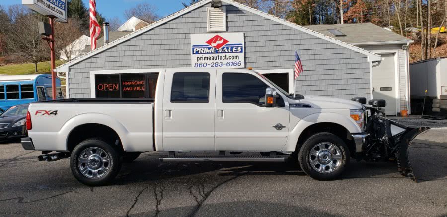 2016 Ford Super Duty F-350 SRW 4WD Crew Cab 156" Lariat, available for sale in Thomaston, CT